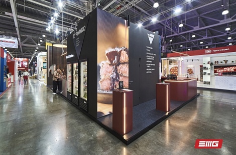 Эксклюзивный стенд для бренда "ГУРМИКС" Эксклюзивный стенд для бренда "ГУРМИКС"